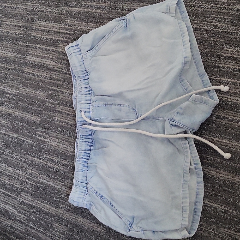 Aerie soft denim shorts